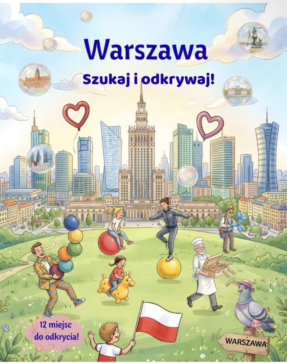 Okładka książki Warszawa. Szukaj i odkrywaj!